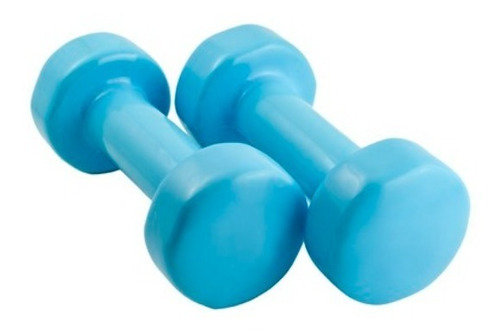 Pesas Mancuernas Vinilo 4 Lbs Set X 2 Pesas Ejercicios Gym