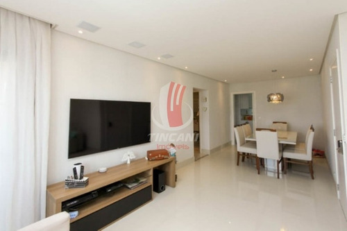 Imagem 5 de 20 de Apartamento Mobiliado Para Venda No Bairro Mooca, 4 Dorm Sendo 1 Suíte, 4 Vagas, 135 Metros. - 6117