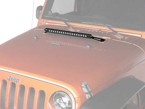 Jeep Wrangler Barra Led 20 Pulgadas De Capot Rough Country