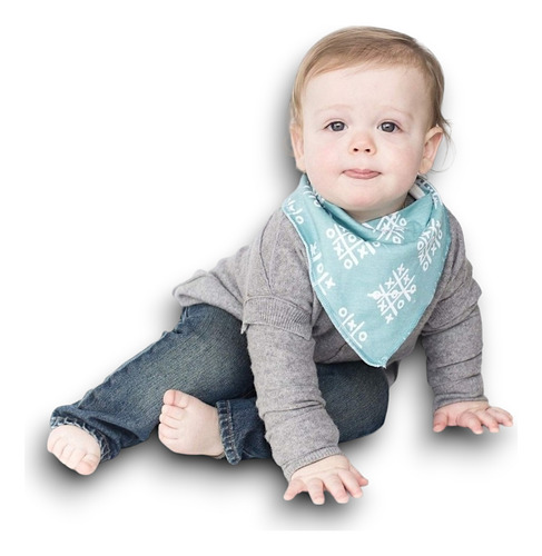 *conjunto Baberos Calidad Premium Absorbentes Algodón 100%