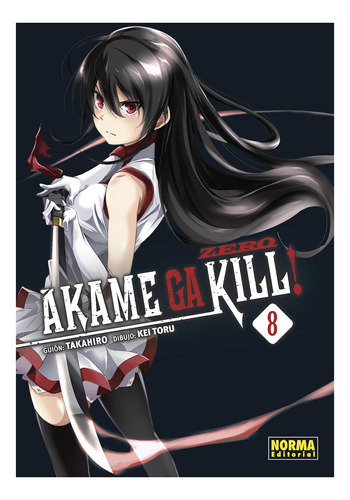 Akame Ga Kill! Zero 8, De Takahiro. Editorial Norma Editorial, S.a., Tapa Blanda En Español