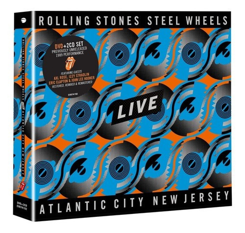 Rolling Stones Steel Wheels Live Atlantic 2 Cd + Dvd