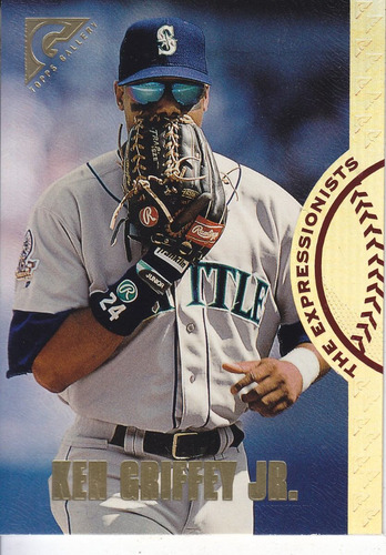 1996 Topps Gallery Expressionists Ken Griffey Jr Mariners (Usado)