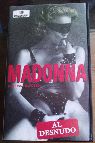 Madonna Exposed Al Desnudo Vhs Mexicano Unica Ed 1993 Fn4