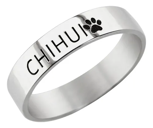 Anillos con grabados personalizados sales
