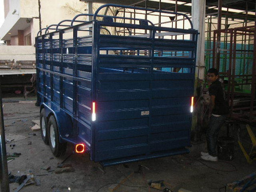 Imagen 8 de 8 de Remolque Traila Ganadero Camioneta Ganado Rey 217.