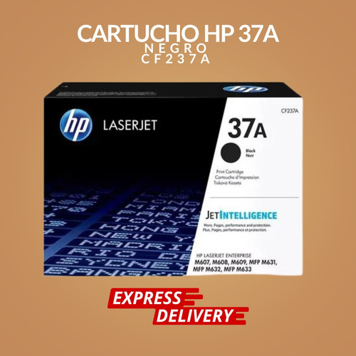 Cartucho Original Hp Cf237a 37a