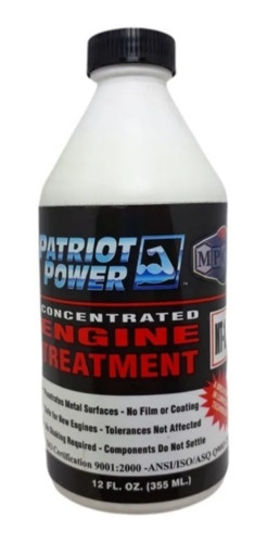 Aditivo Anti Friccion Patriot Power Mt-10 12oz. - 355ml