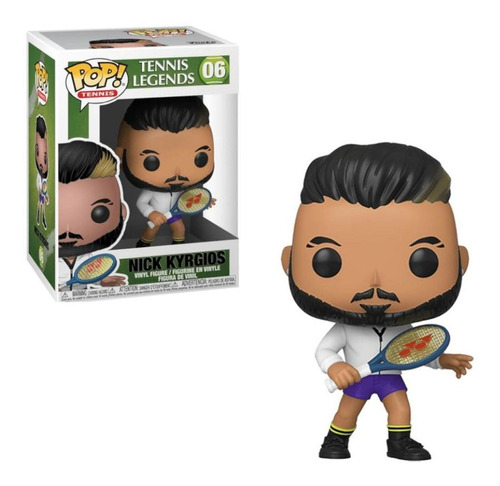 Funko Pop! Nick Kyrgios 49895 - Cor Cor Unica