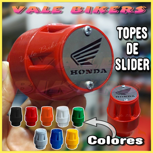 Topes Anticaidas De Moto Honda 1 Par Cb190 Cb250 Cb160 Navi