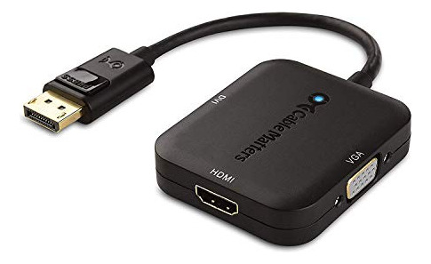 Adaptador Displayport A Hdmi De Cable Matters Con Vga Y Dvi