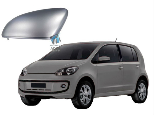 Cacha Espejo Vw Up! 2014 A 2020 Gris Plata C/giro Izq. Fitam