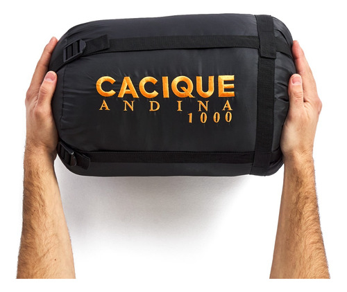 Imagen 2 de 7 de Bolsa De Dormir Cacique Andina 1000 Duvet - Extrema -25°c