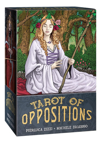 Libro: Tarot Of Oppositions: 78 Full Colour Tarot Cards And