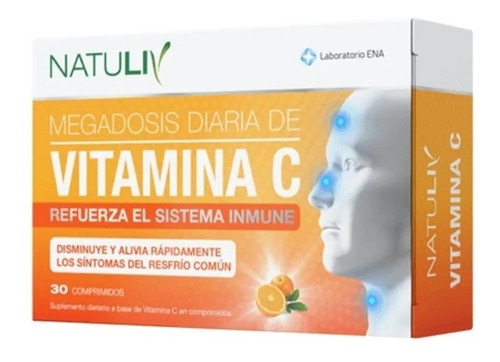 Ena Natuliv Vitamina C X 30 Comprimidos