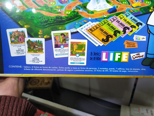 Imagen 9 de 9 de El Juego De La Vida Life The Simpsons Hasbro Toyco La Plata
