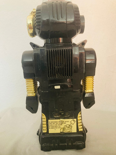 Robot Magic Mike Ii New Bright 1984 Robot Vintage Robot Magic Mike Ii Negro (Usado)