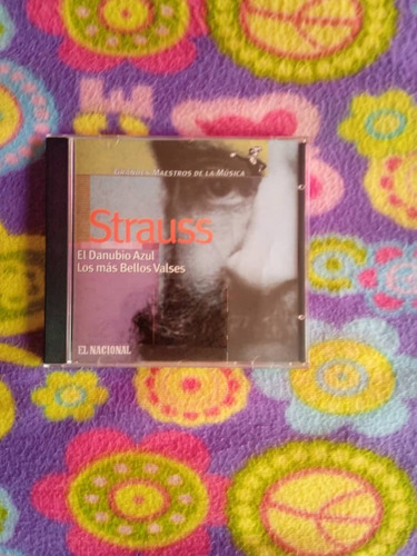 Los Mas Bellos Valses De Strauss Cd Original El Nacional