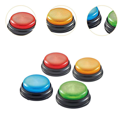 De Pitido Para Juego De Preguntas Y Respuestas De 4 Piezas,