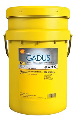 Graxa Alta Temperatura Rolamento Gadus S3 V220c 18kg