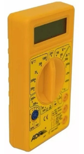 Multimetro Digital Pantalla Digital Adir 441