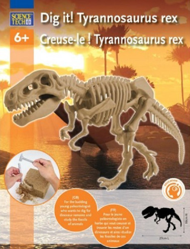 Juego De Excavar Esqueleto Tiranosurio Rex