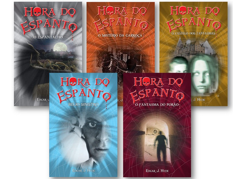 Hora Do Espanto - Edgar J. Hyde - Kit Com 5 Livros