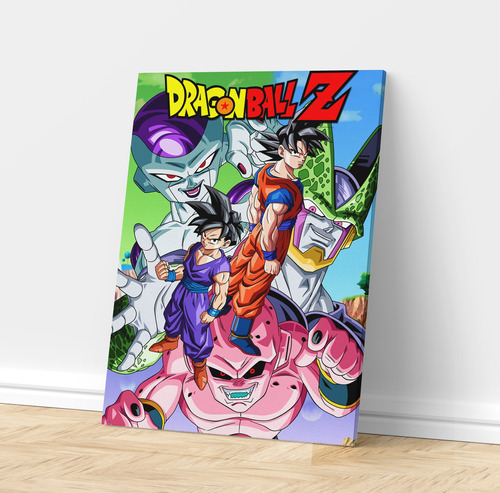 Cuadro Decorativo En Tela Canvas 50x40 Cm - Dragon Ball Z