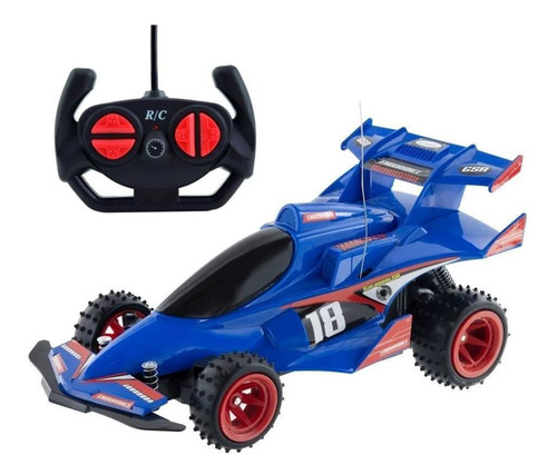 Veiculo Endurance Radio Controle 7 Func Bat Recar - Azul