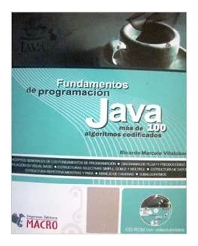 Java Fundamentos De Programacion Mas De 100 Algoritmos 