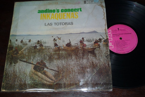 Jch- Inkaquenas Las Totoras Andinos Concert Lp