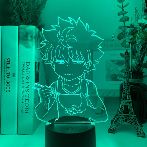 Lámpara De Anime Con Luz Led Hunter X Hunter Killua