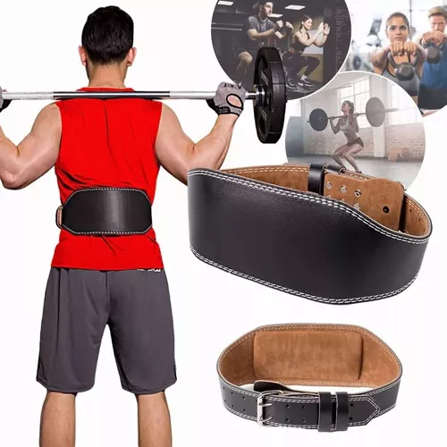 Cinturon Lumbar Para Levantamiento Gimnasio Pesas Fitness