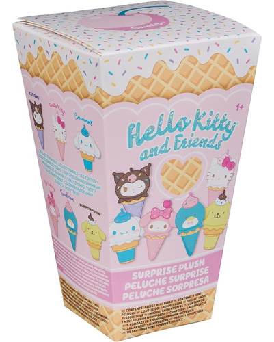 Peluche Sorpresa Sanrio Hello Kitty Y Amigos - Helado Miniat