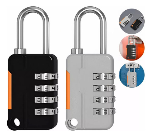 Candado De Combinación 4 Dígitos Portable Para Maleta
