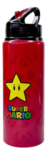 Botella Super Mario Juvenil Aluminio 710 Ml