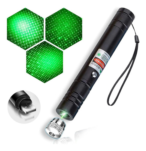Puntero Láser De Alta Potencia, Puntero Láser Verde Táctico