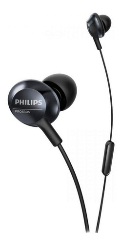 Fone De Ouvido Philips Performance Pro6305bk/00 C/ Microfone