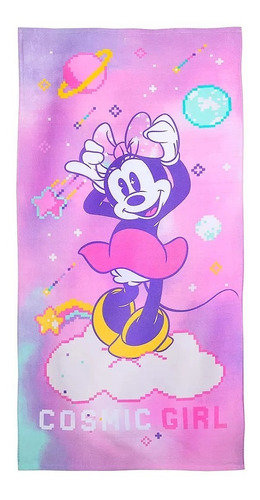 Toalla Minnie Mouse De Disney Para Niñas