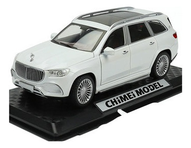 Benz Maybach Gls600 Miniatura Metal Autos Con Luces Y Sonido