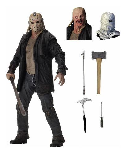 Viernes 13: Ultimate Acción Figura Modelo De Jason Voorhees