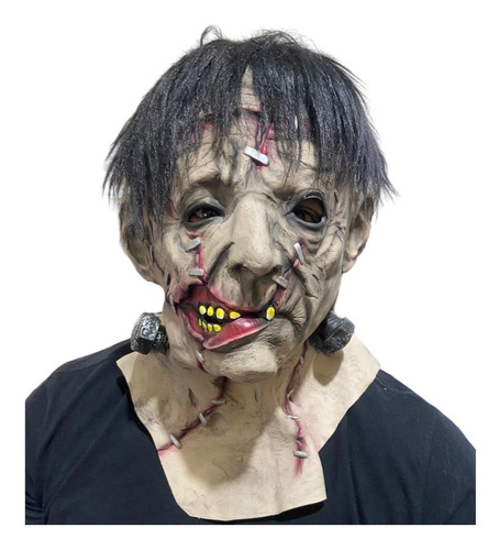 Máscara Monstro Assustador De Látex Fantasia Halloween