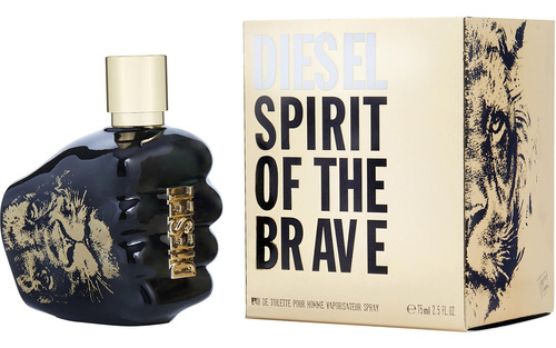 Perfume Diesel Spirit Of The Brave Edt En Aerosol De 75 Ml P