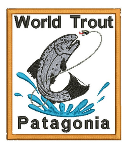 711 World Trout Patagonia Parche Bordado