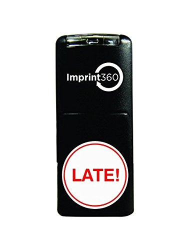 Pie De Imprenta As-360 Imp2005 Ronda Sello Tarde! En Círculo
