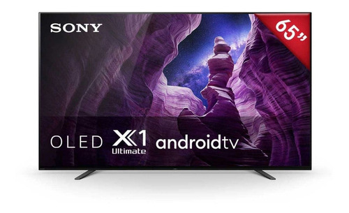 Smart TV Sony Bravia XBR65A8H/A OLED Android TV 4K 65" 110V/240V