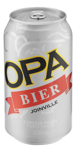 Cerveja artesanal Opa Bier Pilsen lata 350ml