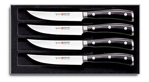 Wusthof 9716 Classic Ikon Set De Filete De Cuatro Piezas, Ta