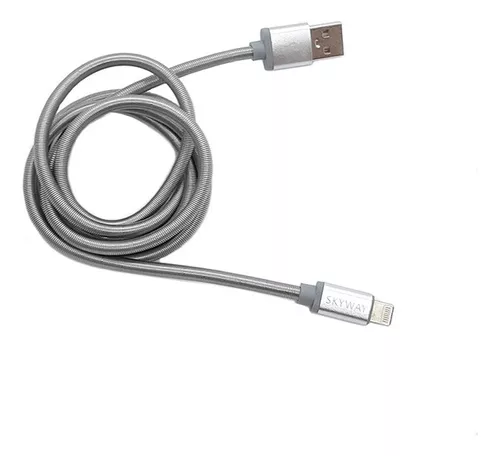 CABLE USB IPHONE 1 METRO LIGHTNING USB a C NUEVO - CAJA GENERICO