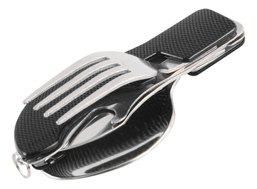 Utensilios Para Acampar Cubiertos Vajilla Para Negro